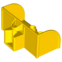 Duplo Tractor Bucket / Scoop in Yellow