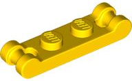 Plate Special 1 x 2 with Handles on Ends in Yellow
