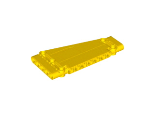 Technic Panel 5 x 11 x 1 Tapered in Yellow