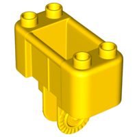 Duplo Crane Basket with Locking Ring in Yellow