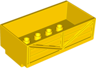 Duplo Train Wagon in Yellow