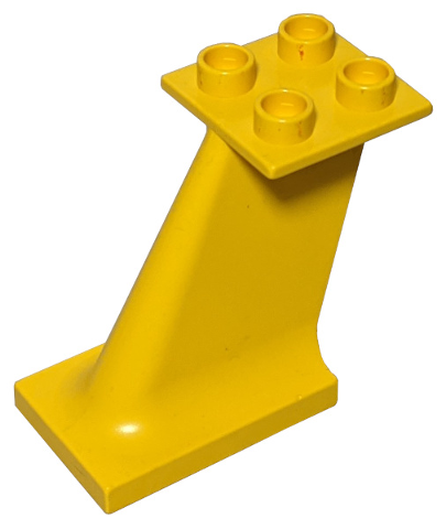 Duplo Airplane Tail in Yellow