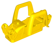 Duplo Backhoe Loader Body in Yellow