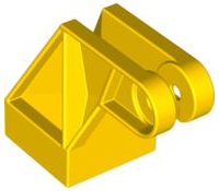 Duplo Crane Base 2 x 2 with Hook Holder in Yellow