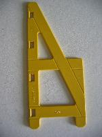 Duplo Door / Gate 1 x 3 x 4 in Yellow