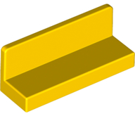 Panel 1 x 3 x 1 in Yellow