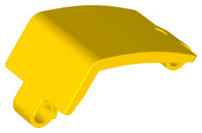 Technic Panel Curved and Bent 6 x 3 in Yellow