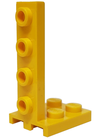 Bracket 2 x 2 - 1 x 4 in Yellow