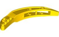 Technic Beam with Claw 2 x 12 x 9 in Yellow