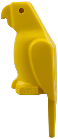 Animal, Bird, Parrot [Plain] in Yellow