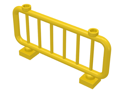 Fence / Bar 1 x 8 x 3 in Yellow