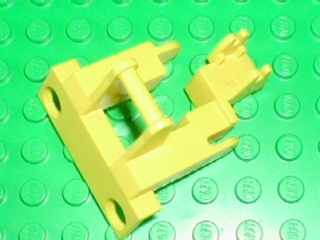 Crane Grab Jaw in Yellow