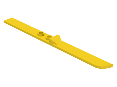 Technic Figure Ski in Yellow