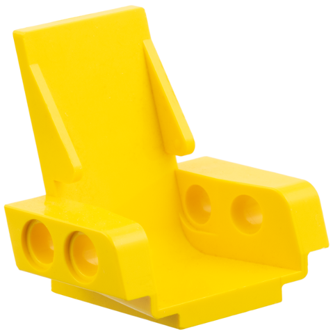 Technic Seat / Chair [3 x 2 Base] in Yellow