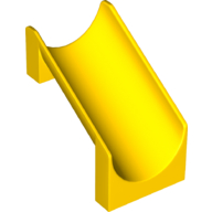 Slide Straight 4 x 6 x 6 in Yellow