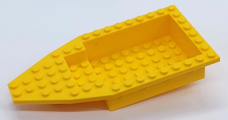 Boat Deck 8 x 16 x 3 in Yellow