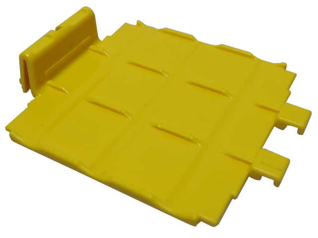 Duplo Train Locomotive Base Battery Case Lid in Yellow