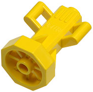 Equipment Underwater Scooter, 2 Bar Handles, Octagonal End in Yellow
