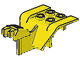 Vehicle Body, Tricycle Body Top with Dark Gray Chassis in Yellow