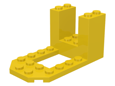 Cockpit 7 x 4 x 3 in Yellow