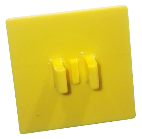 Road Sign Clip-on 2 x 2 Square in Yellow
