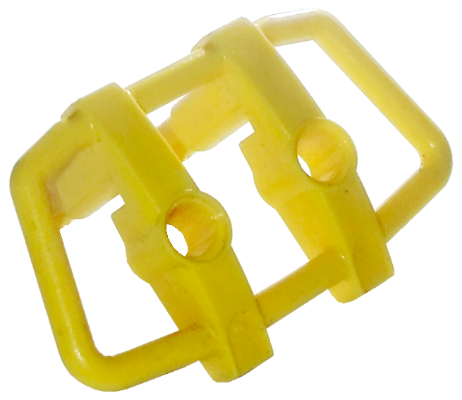 Grille 6 x 4 x 3 [2 Pins & 2 Pin Holes] in Yellow