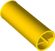 Duplo Plow Roller Attachment, Smooth in Yellow