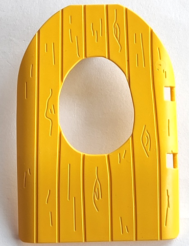 Duplo Door 1 x 4 x 4 2/3 Cave in Yellow