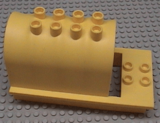 Duplo Wagon Cover in Yellow