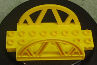 Duplo Bridge Top 4 x 8 in Yellow