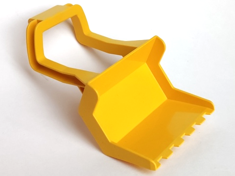 Duplo Front Loader Bucket in Yellow