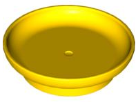 Duplo Dish in Yellow