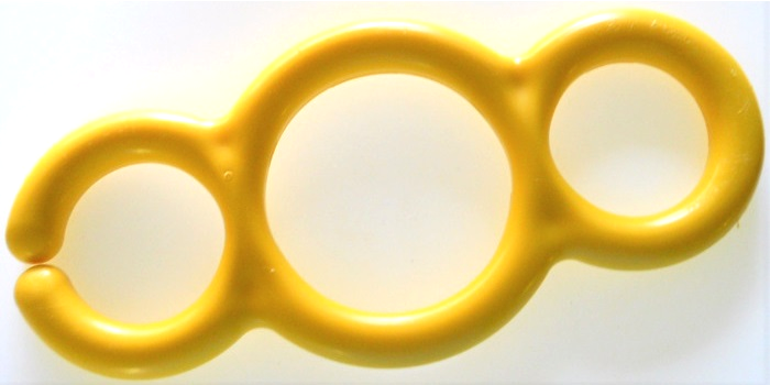 Primo Teether Chain Link End in Yellow