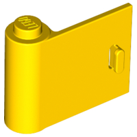 Door 1 x 3 x 2 Left in Yellow