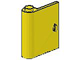 Door 1 x 3 x 3 Left in Yellow