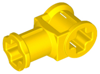 Technic Axle Connector with Axle Hole in Yellow
