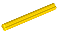 Technic Axle 5 in Yellow