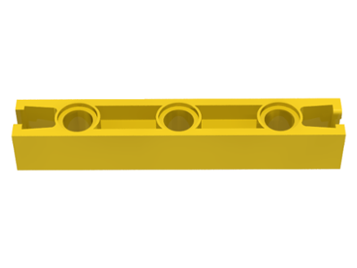 Znap Beam 7, 3 Holes in Yellow