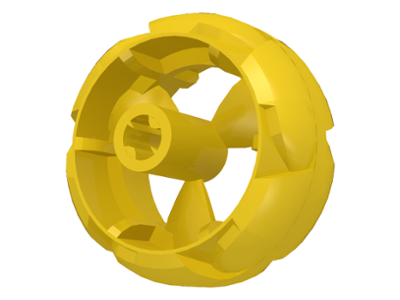 Wheel 32mm Znap Propeller in Yellow
