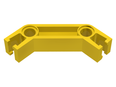 Znap Beam 4, 2 Holes, 2 Bends in Yellow