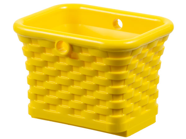 Scala, Container / Basket, Wicker in Yellow