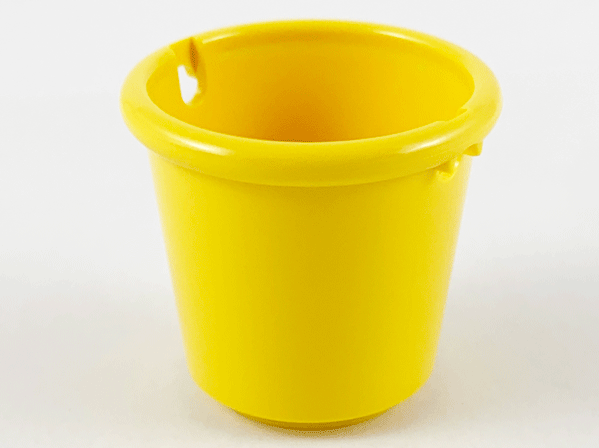 Scala, Container / Bucket Round in Yellow