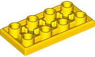 Tile Special 2 x 4 Inverted in Yellow