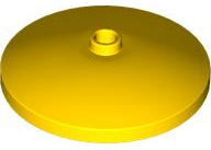 Dish 4 x 4 Inverted with Open Stud [Radar] in Yellow