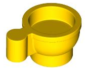 Equipment Cup / Teacup in Yellow
