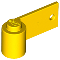 Door 1 x 3 x 1 Right in Yellow
