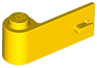 Door 1 x 3 x 1 Left in Yellow