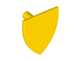 Shield Triangular in Yellow