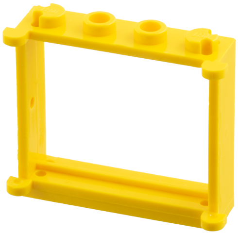 Window 1 x 4 x 3 in Yellow
