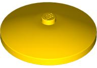 Dish 4 x 4 Inverted [Radar] in Yellow